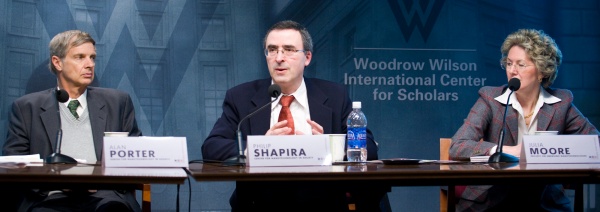 (l to r) Alan Porter, Philip Shapira, Julia Moore